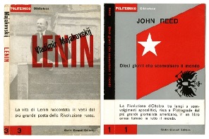 Copertine di Lenin di Vladimir Majakovskij e Dieci giorni che sconvolsero il mondo di John Reed