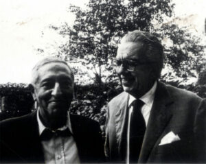 Luciano Foà e Giorgio Colli